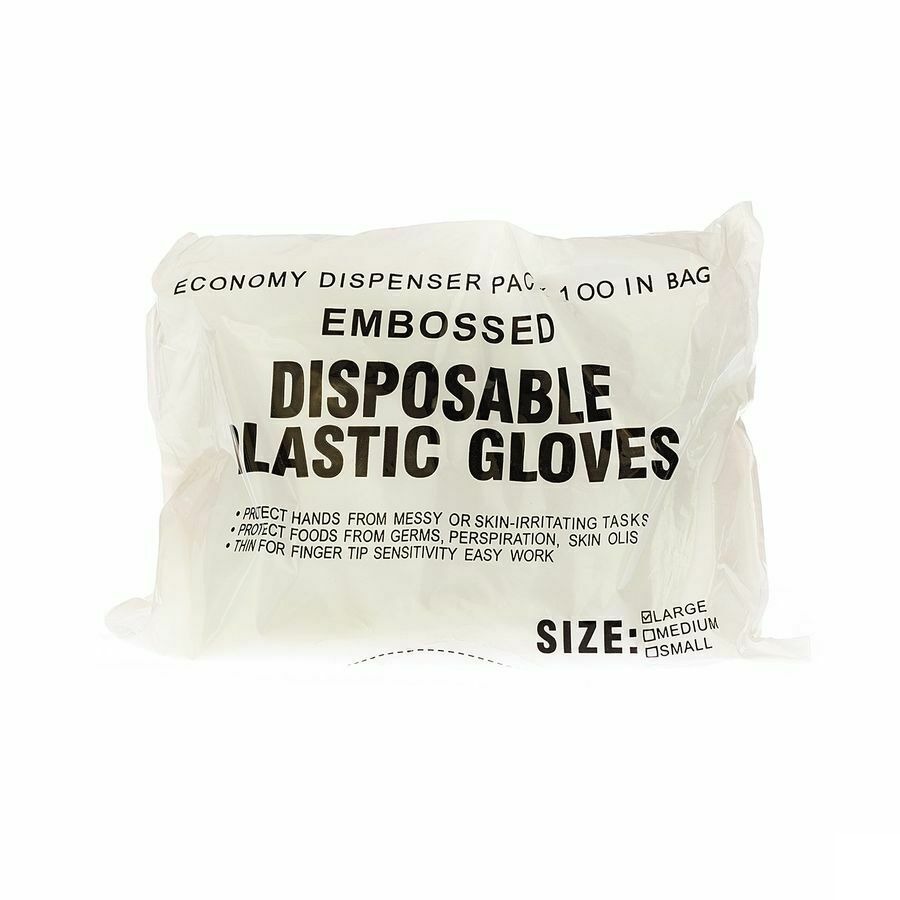 Wolf Handschoen Eenm.gebr. Plast 100