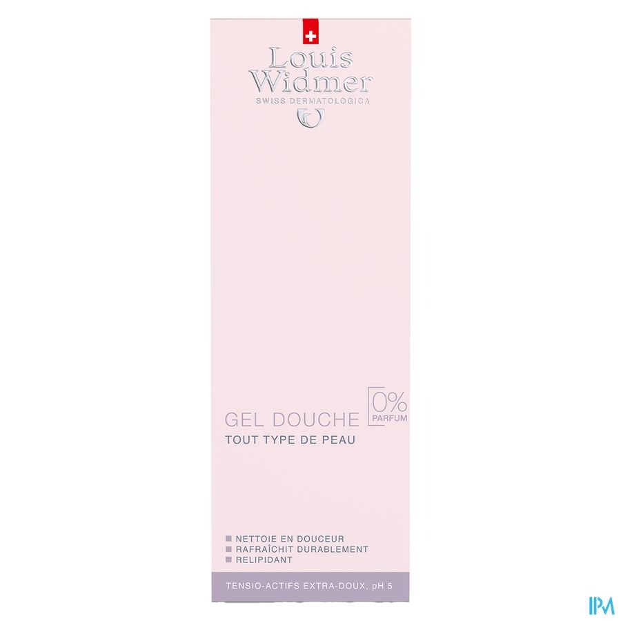 Louis Widmer Douche Gel Zonder Parfum 200ml