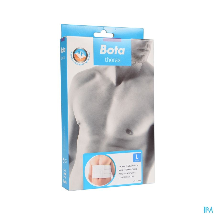 Bota Thorax Es Man Velcro H 20cm l