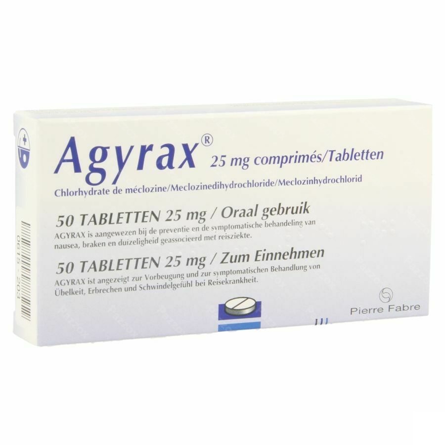 Agyrax 25mg 50 Tabletten