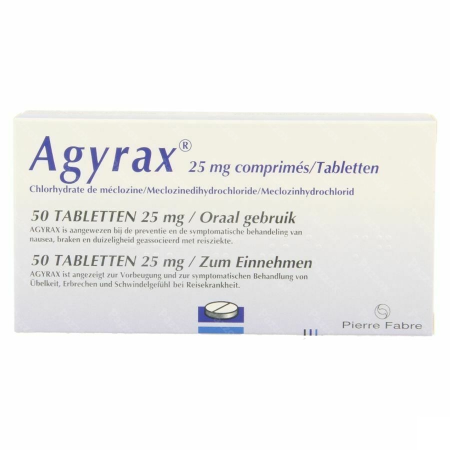 Agyrax 25mg 50 Tabletten