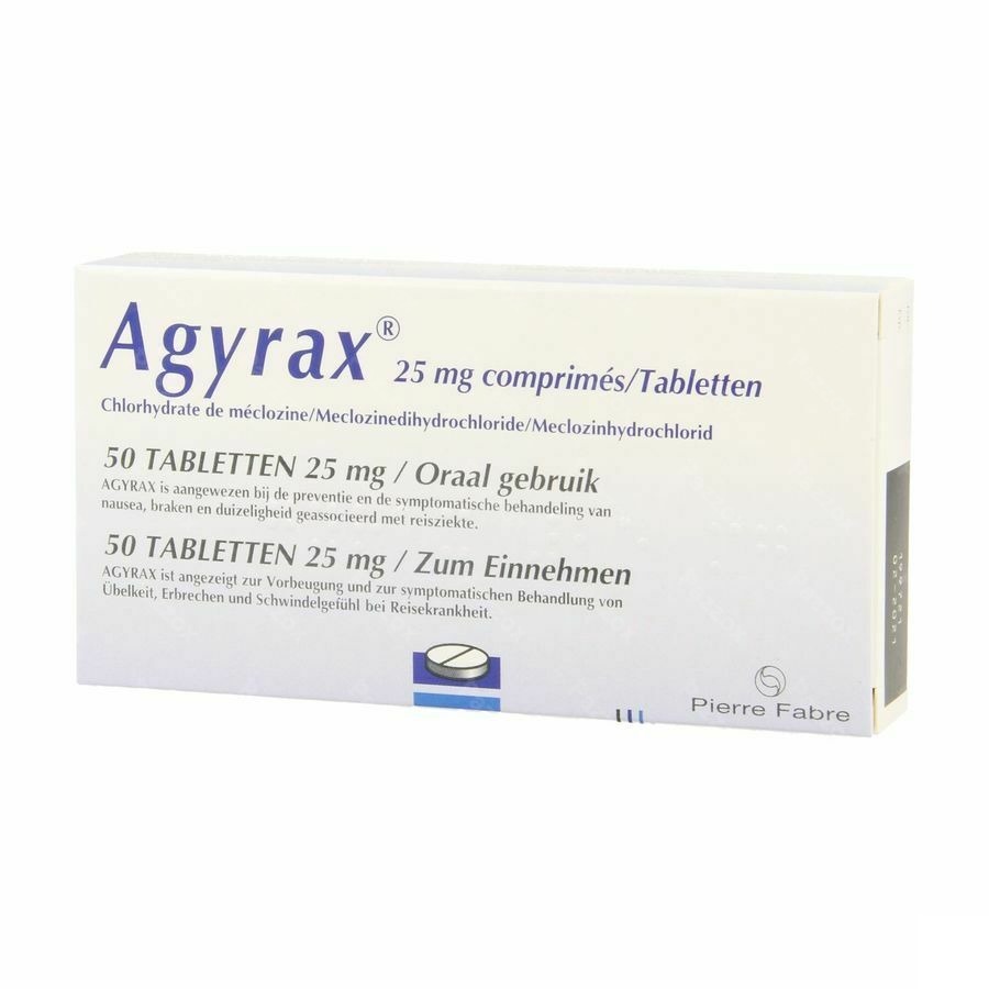 Agyrax 25mg 50 Tabletten