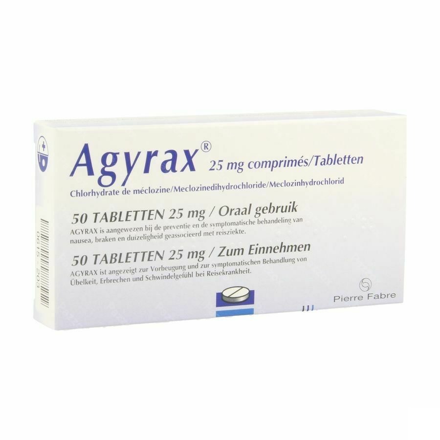Agyrax 25mg 50 Tabletten