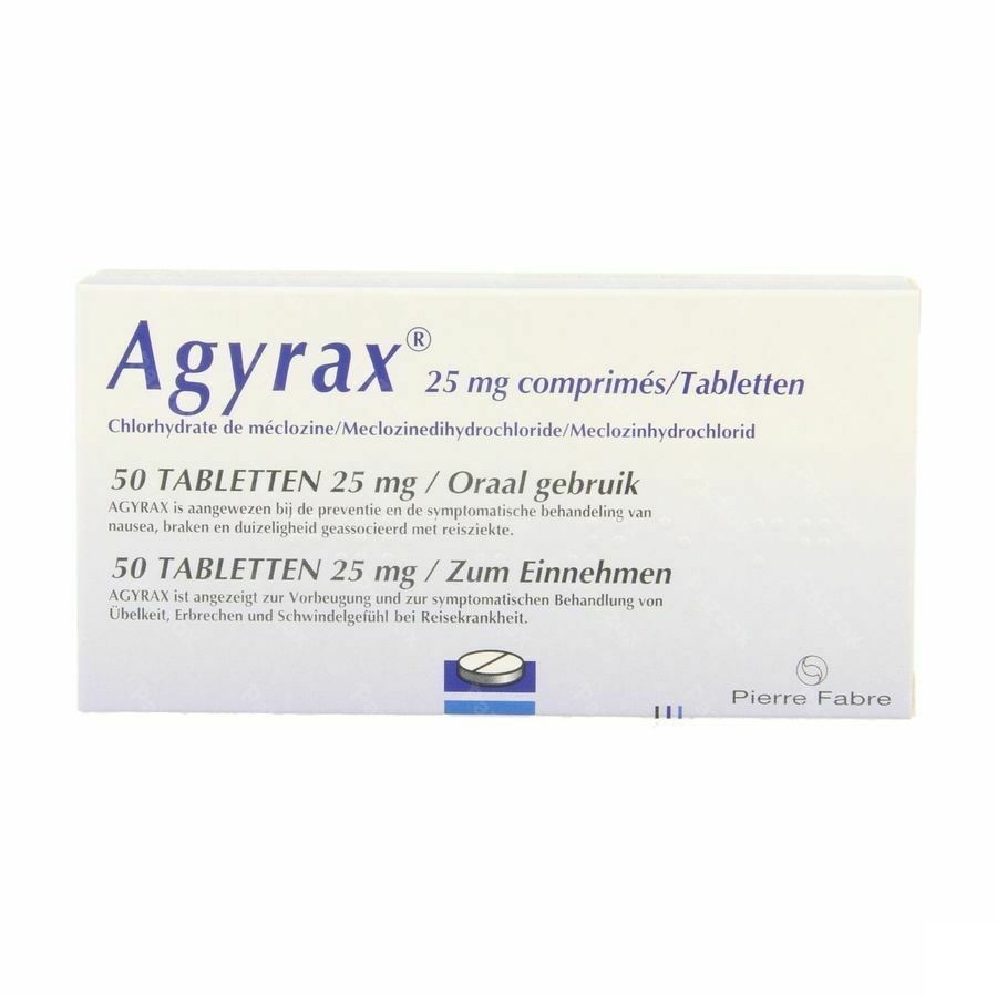 Agyrax 25mg 50 Tabletten