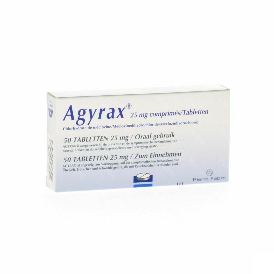 Agyrax 25mg 50 Tabletten