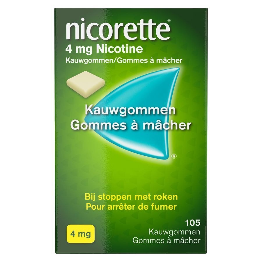 Nicorette Kauwgom 105x4mg