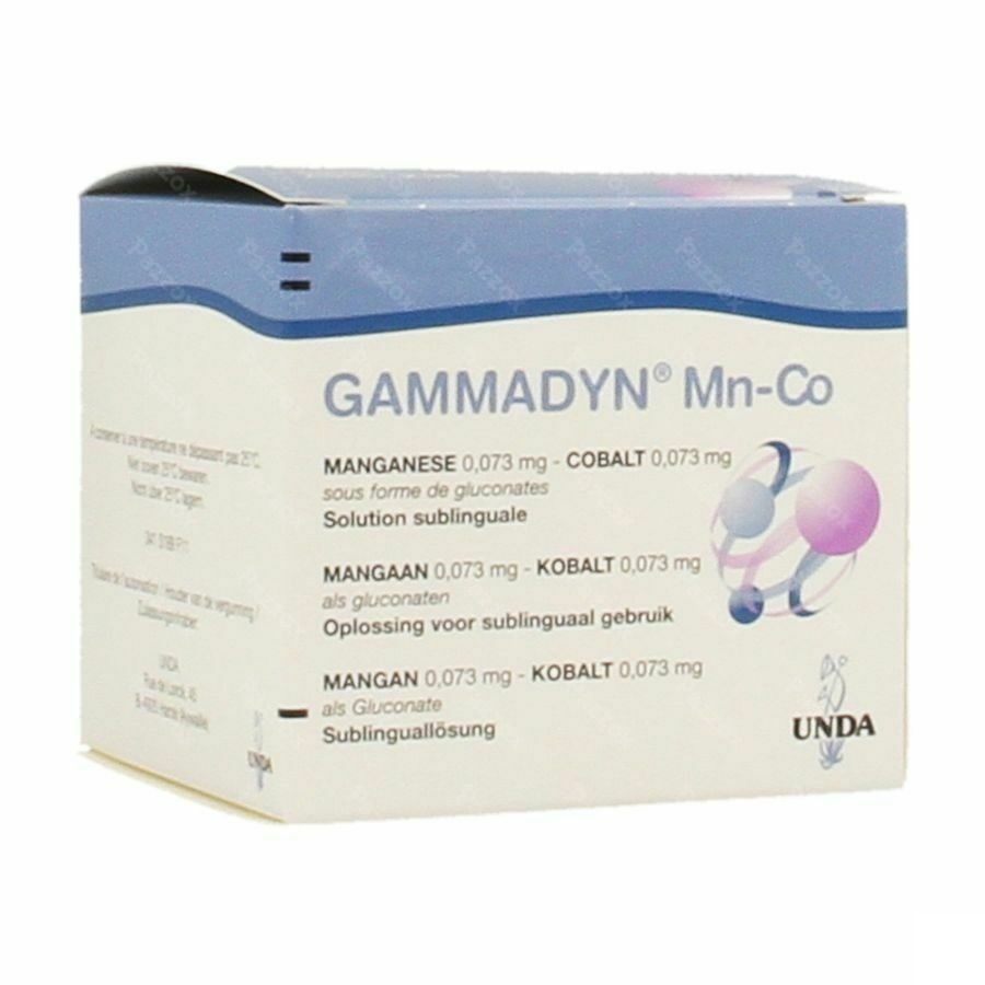 Gammadyn Mn-Co Unda 30 Ampullen