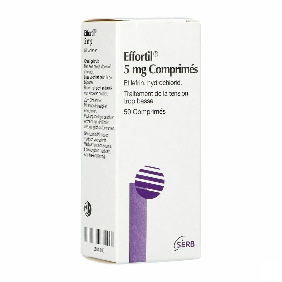 Effortil 5mg 50 Tabletten