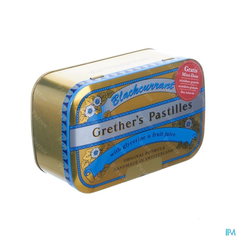 Blackcurrant Grethers Past 440g