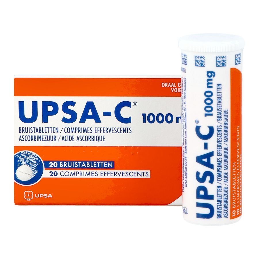 Upsa-c 1g 20 Bruistabletten 