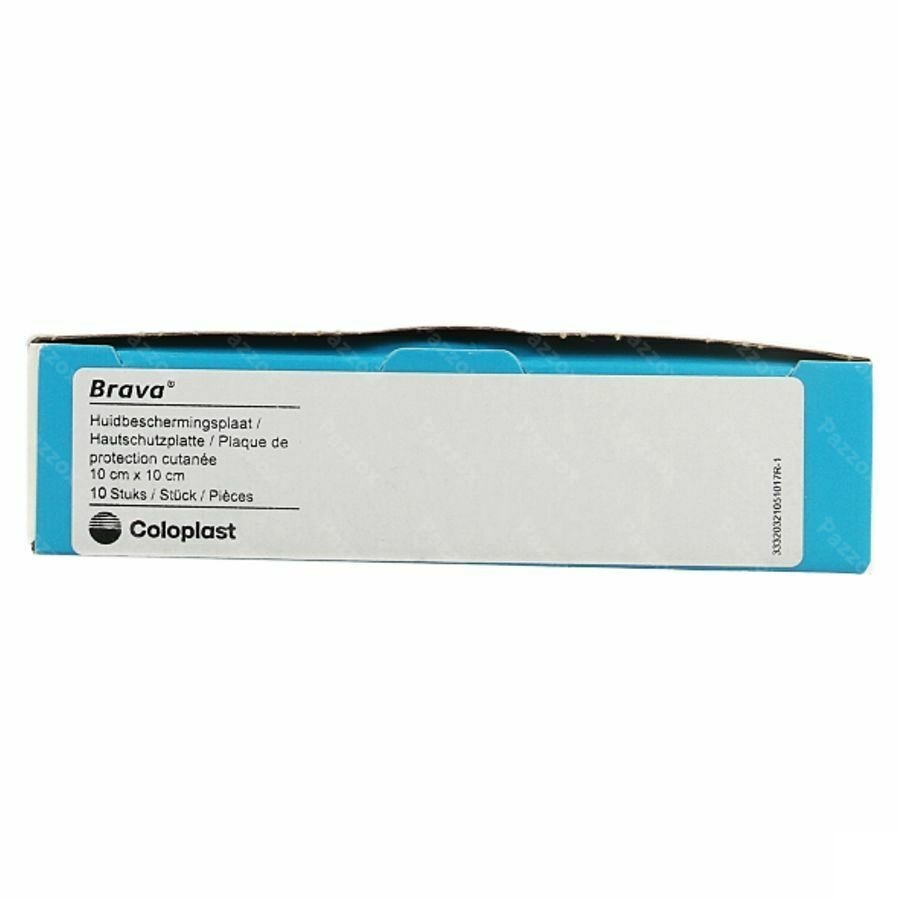 Brava Beschermplaat 10x10cm 10 3210