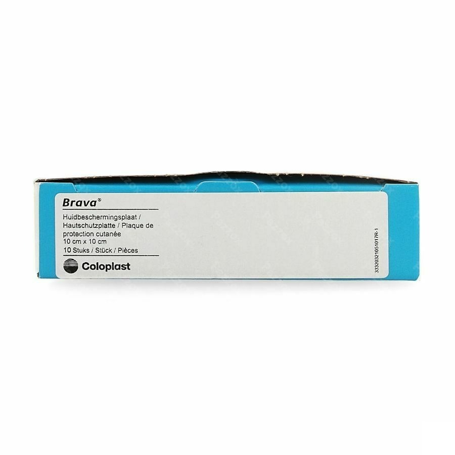 Brava Beschermplaat 10x10cm 10 3210