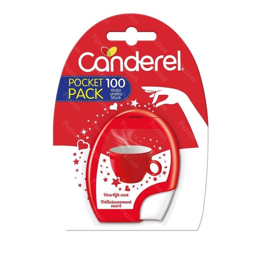 Canderel Niet Bruisen Comp 100x18mg