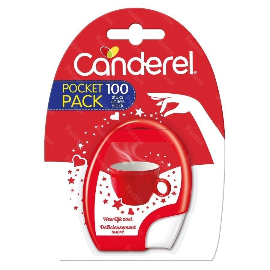 Canderel Niet Bruisen Comp 100x18mg
