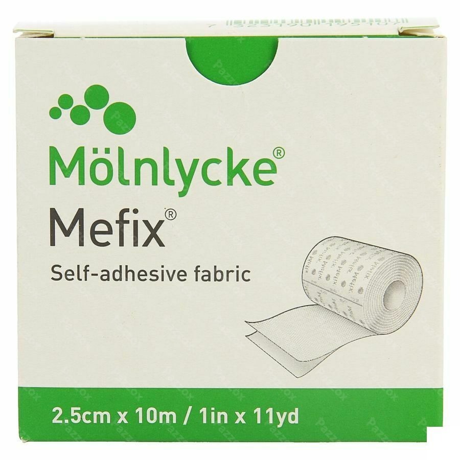 Mefix Zelfklevende Fixatie 2,5cmx10,0m 1 310250