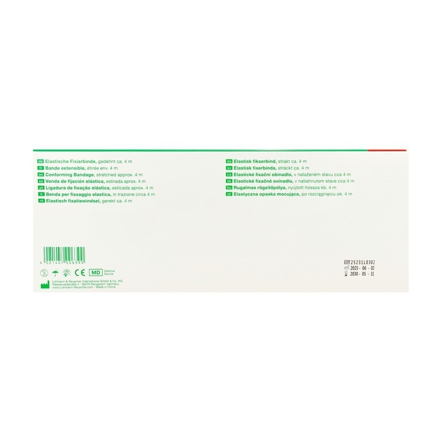 Mollelast Gaaswindel Elast Cello 6cmx4m 14411