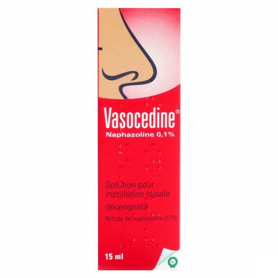 Vasocedine Naphazoline Neusdruppels 15ml