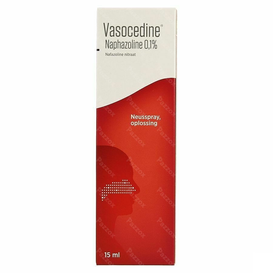 Vasocedine Naphazoline 0,1% Neusspray 15ml