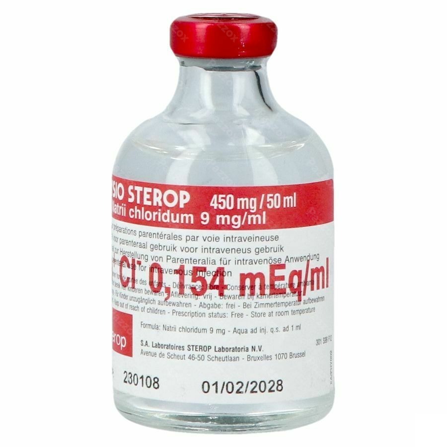 Physio Sterop Inj 1x50ml