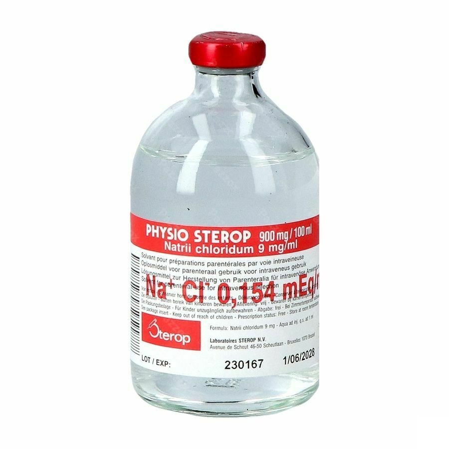 Physio Sterop Inj 1x100ml