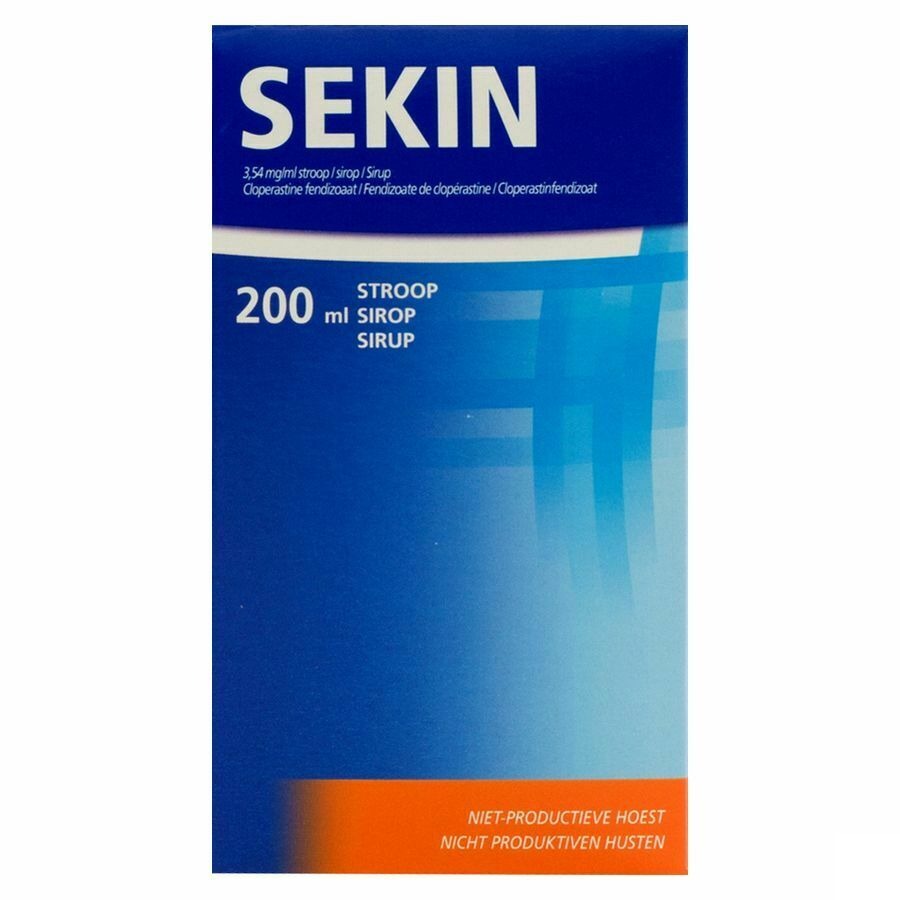 Sekin Droge Hoest Siroop 200ml