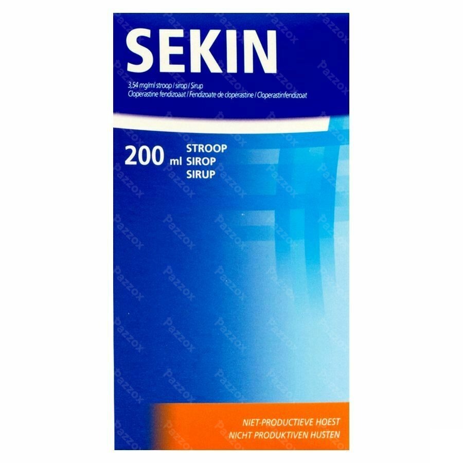 Sekin Droge Hoest Siroop 200ml