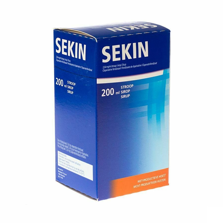 Sekin Droge Hoest Siroop 200ml