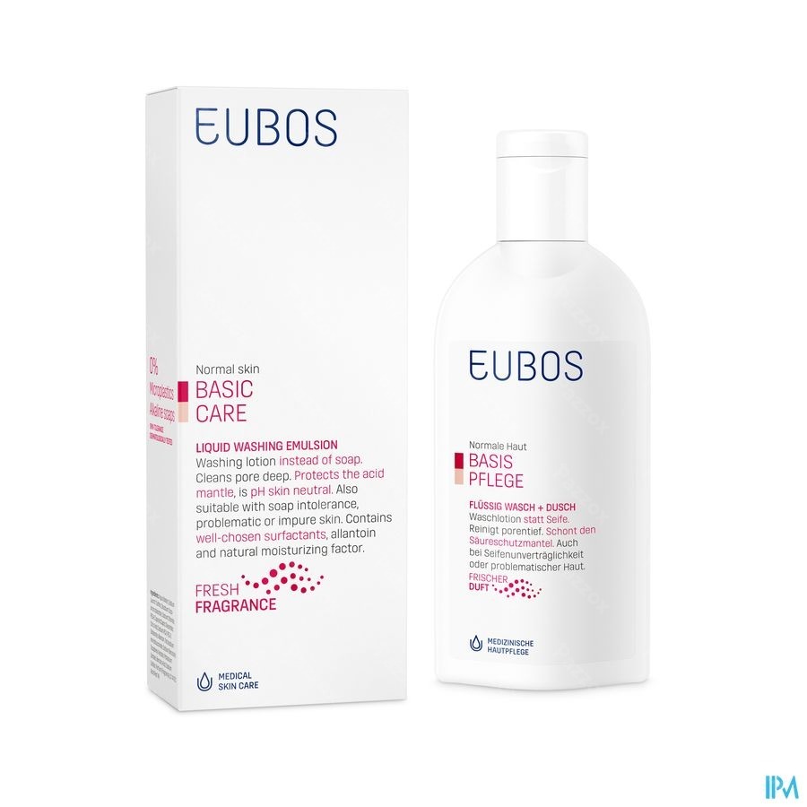 Eubos Zeep Vloeibaar Roze 200ml