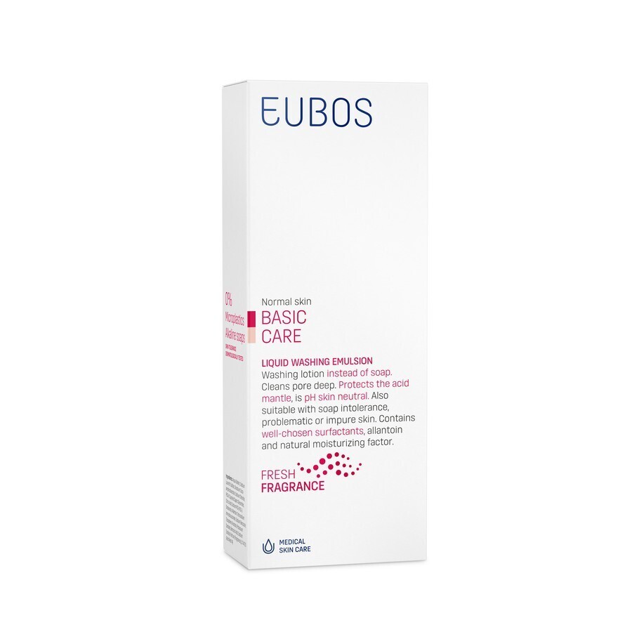 Eubos Zeep Vloeibaar Roze 200ml afbeelding
