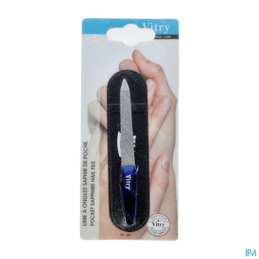 Saffier Vijl Klein Model Blauw