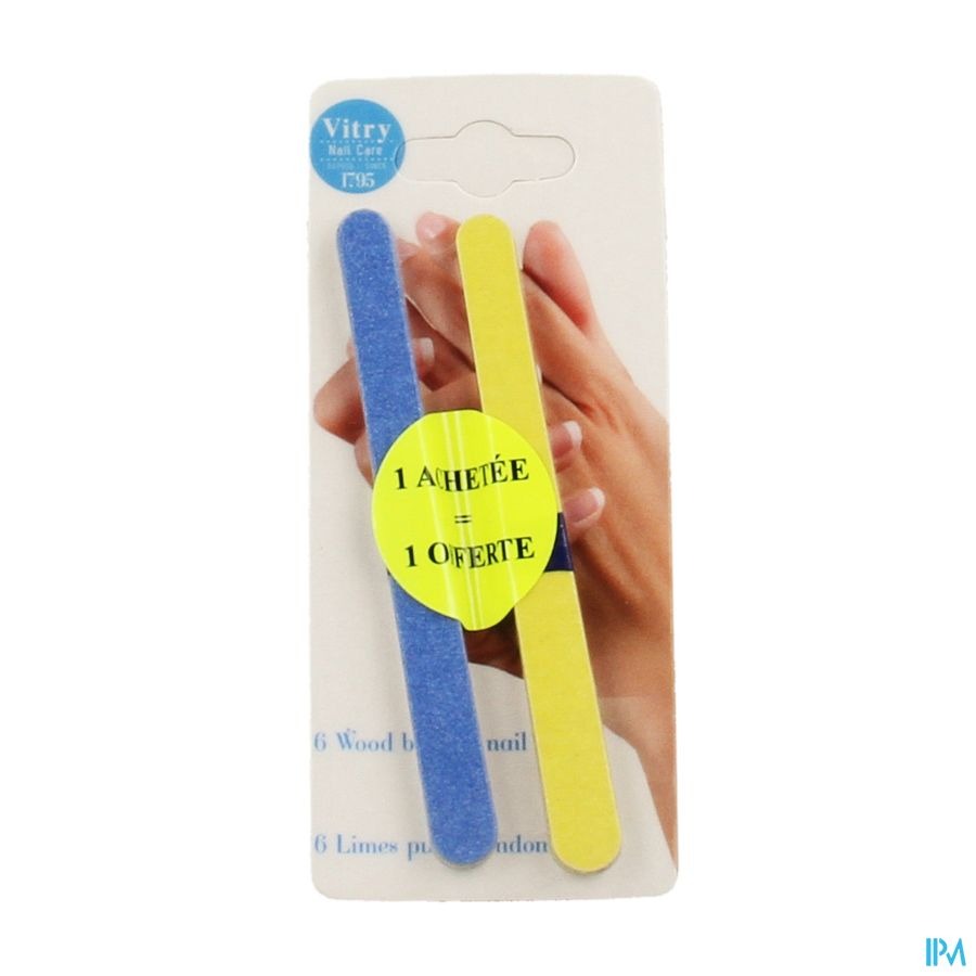 Houten Kristalvijlen Klein Model 6 + 6 Gratis