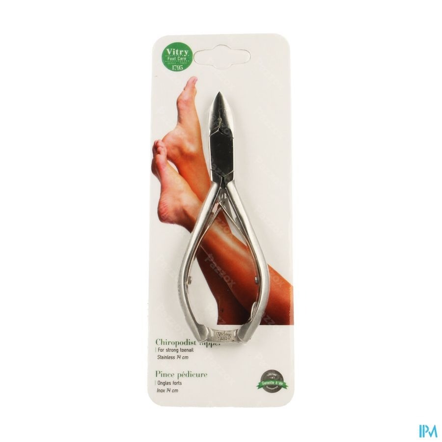 Pedicure Tang Harde Nagels14 Cm Inox