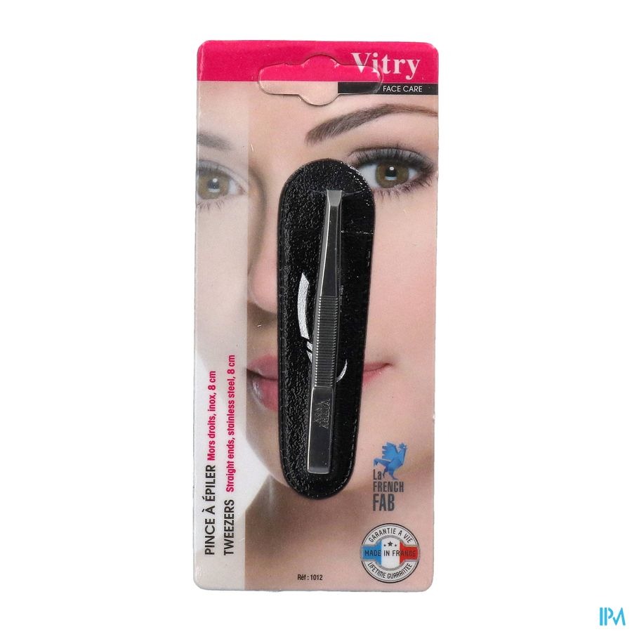 Epileerpincet Recht Inox