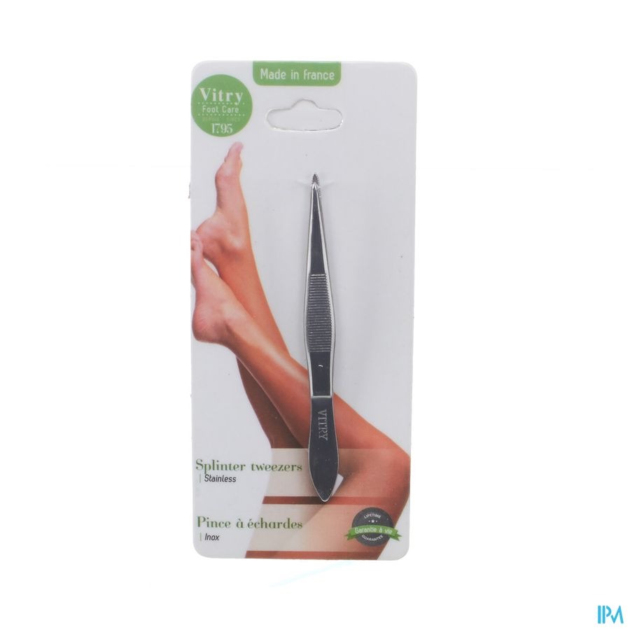 Splinterpincet Roestvrij Staal Inox