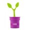 Mosquitno Flower Pot Purple