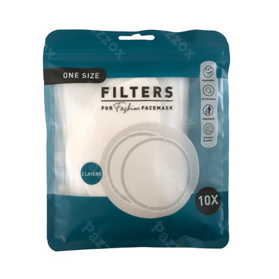 Filters Voor Fashion Mondmasker 10 Stuks