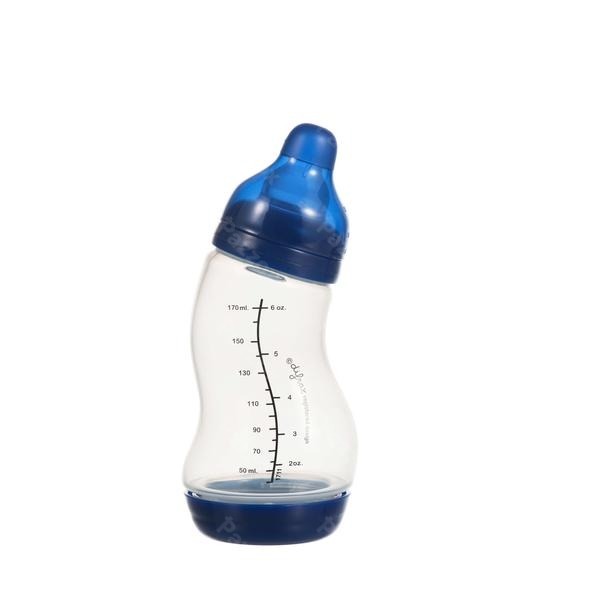 Difrax S-fles Natural 170ml Donkerblauw