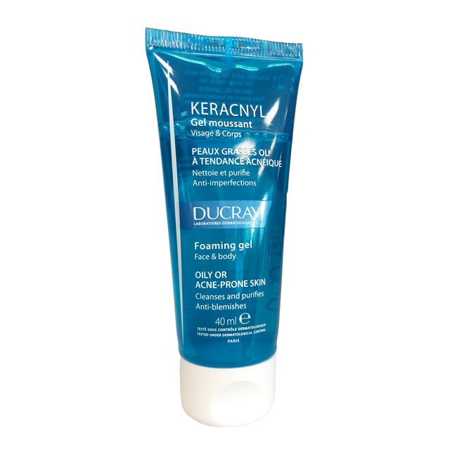 Gratis Ducray Keracnyl Schuimende Gel 40ml
