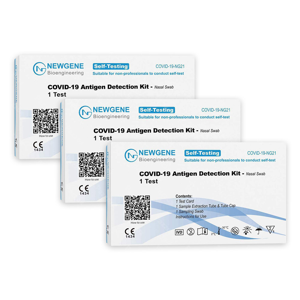 Newgene Antigen Zelftest Trio 3 stuks