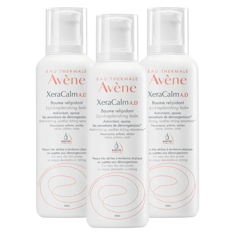 Avène Xeracalm A.d. Vetinbrengende Balsem 3x400ml Trio