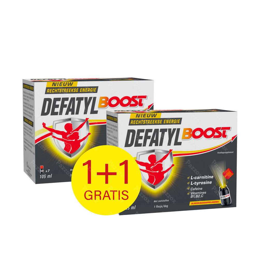 Defatyl Boost 7 x 105ml 1+1 Gratis