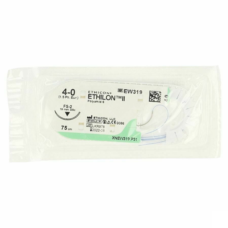 Ethilon Hechtdraad 4/0 Ew319