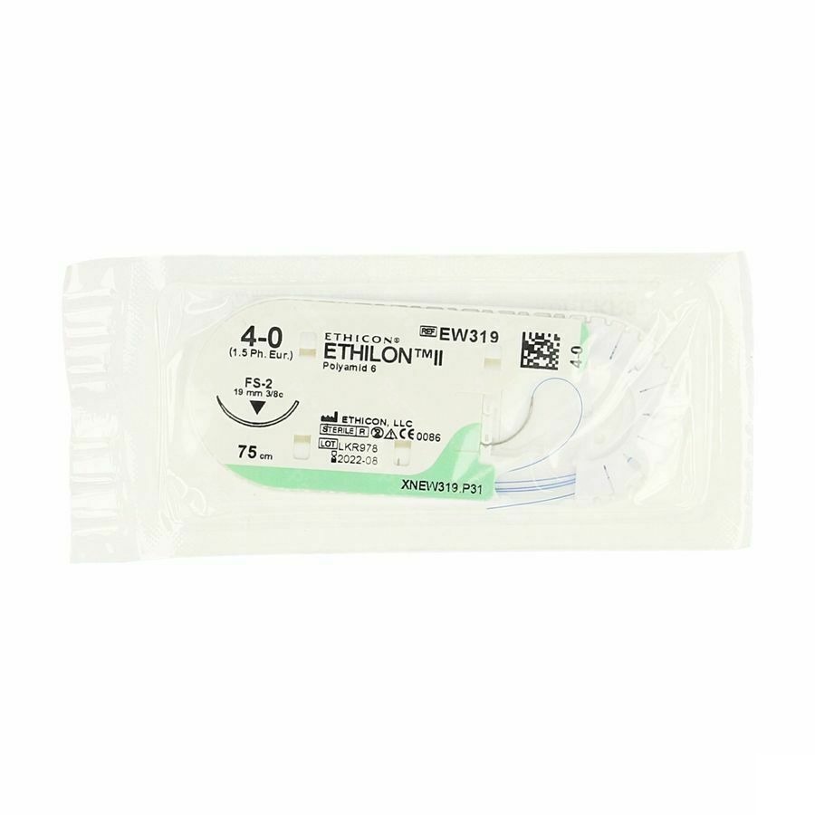 Ethilon Hechtdraad 4/0 Ew319
