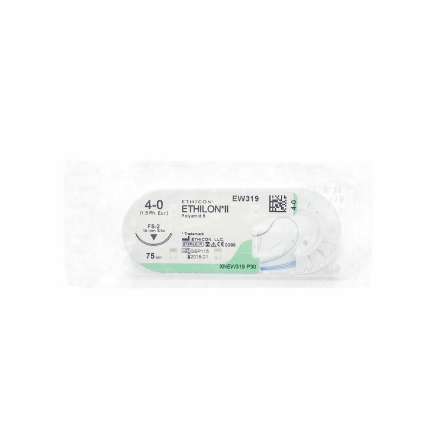Ethilon Hechtdraad 4/0 Ew319