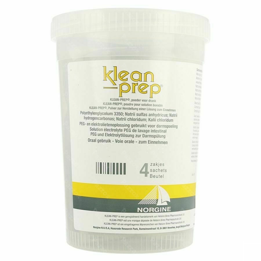 Klean Prep Shaker + 4 Zakjes Pulv
