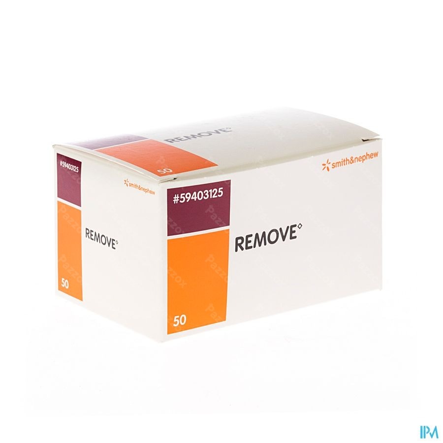 Remove Lijmrest Reinigende Doekjes 50 Stuks 