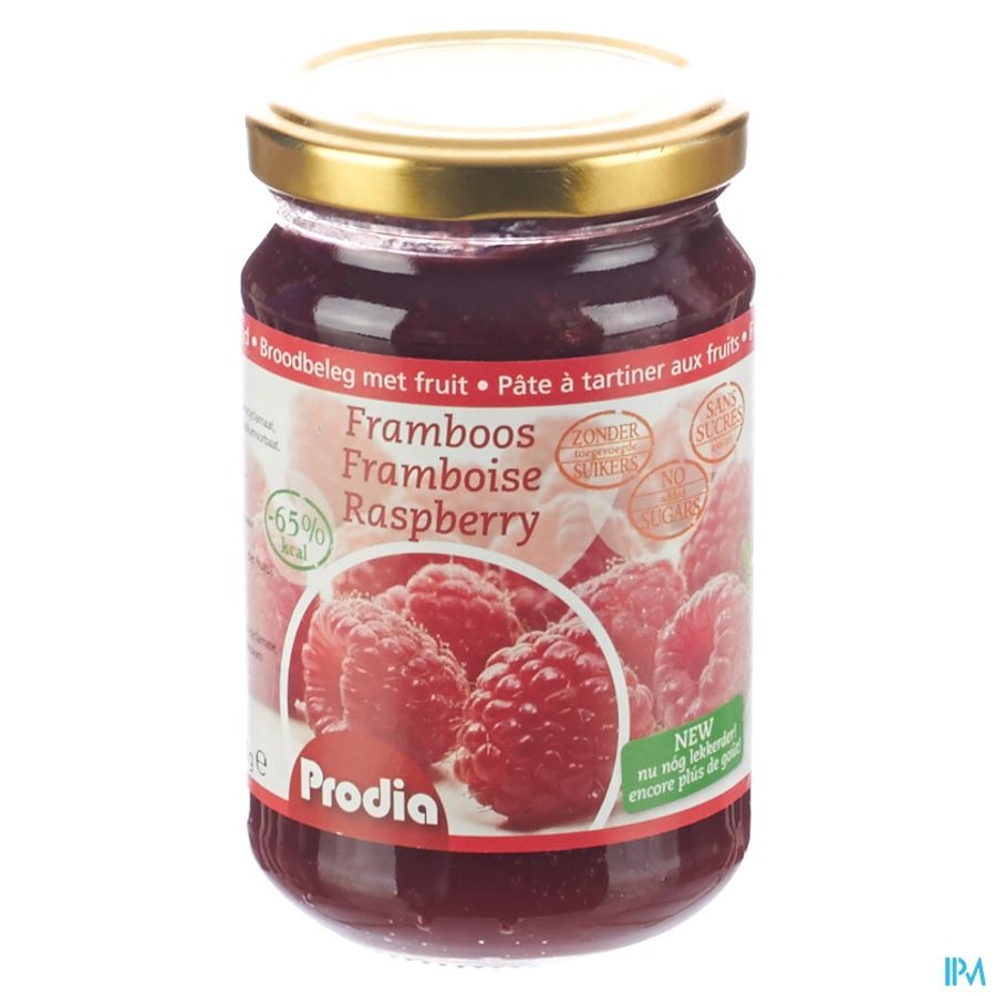 Prodia Jam Frambozen + Fructose 370g 6092 Revogan