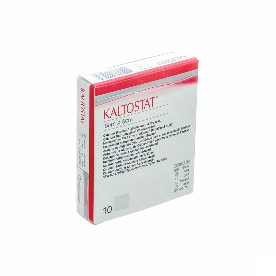 Kaltostat Verb 5,0x 5,0cm Ster 10s