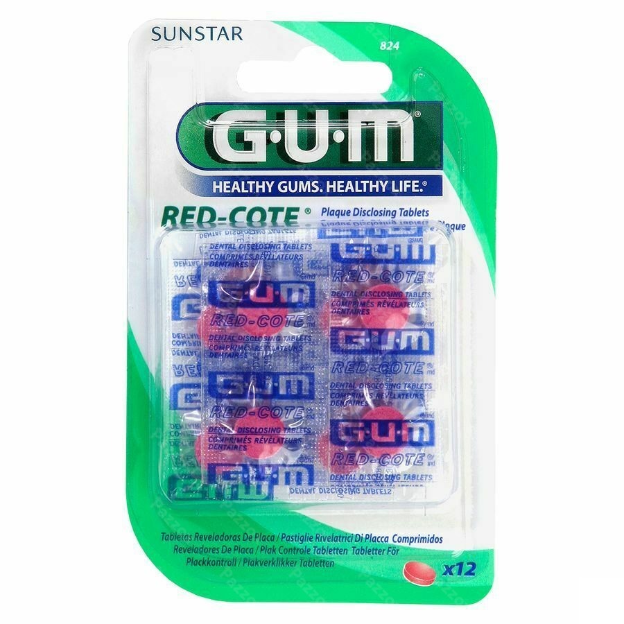 Gum Tandplakverklikker 12st 824