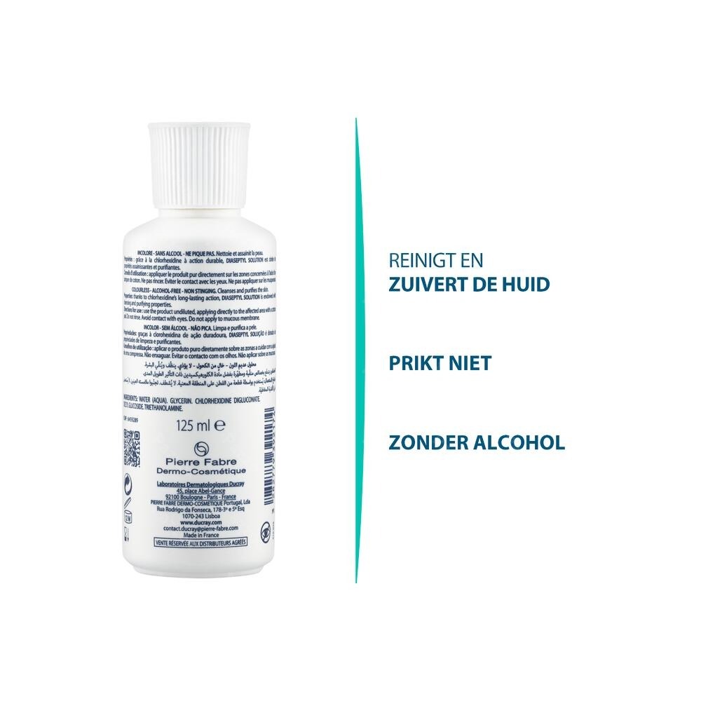 Ontsmettingsmiddel Ducray Diaseptyl Solution 125ml